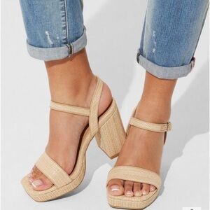 Platform Heel Sandal